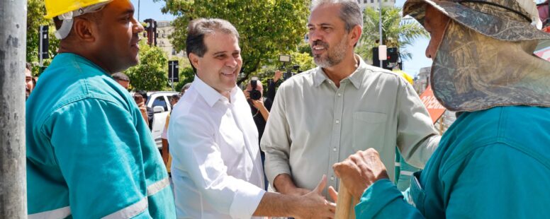 Obras na Praça do Ferreira em Fortaleza vão custar R$ 8 milhões e devem ser finalizadas até o Natal de Luz deste ano