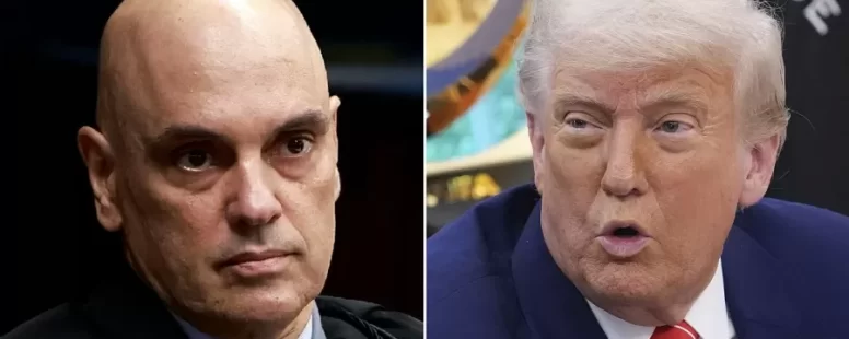 Donald Trump aplica Lei Magnitsky contra ministro Alexandre de Moraes e amplia crise diplomática entre EUA e Brasil. Governo e STF estudam reação
