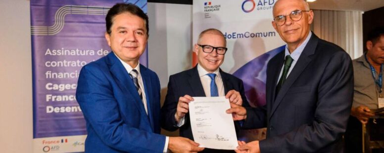 Cagece e Agência Francesa firmam contrato inédito de R$ 1,2 bilhão para saneamento sustentável no Ceará