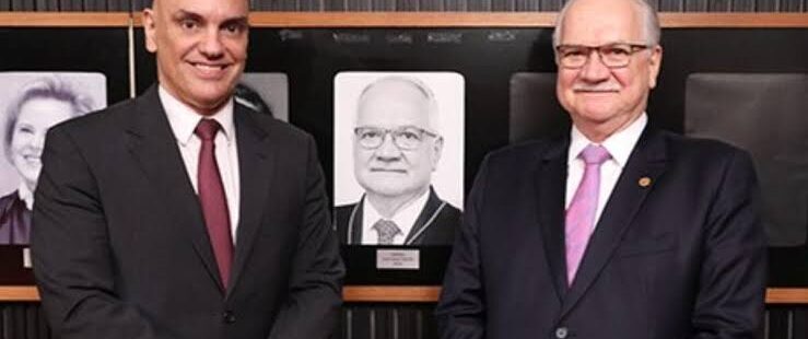 Ministro Edson Fachin é eleito presidente do STF. Alexandre de Moraes será o vice com posse em setembro