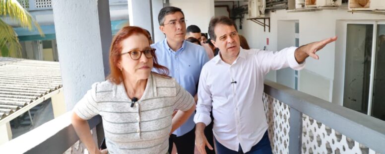 Apos intervenção da Prefeitura, Evandro Leitão anuncia retomada de cirurgias na Santa Casa de Misericórdia de Fortaleza
