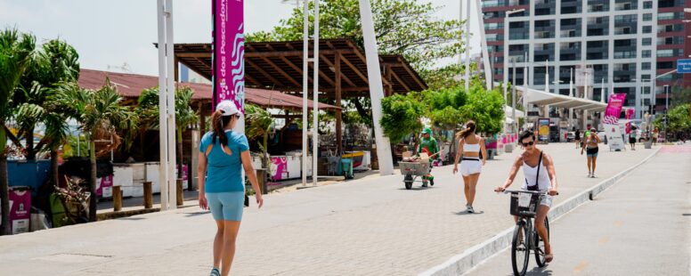 Prefeitura de Fortaleza destinará faixa da avenida Beira-Mar a pedestres e esportistas nos fins de semana