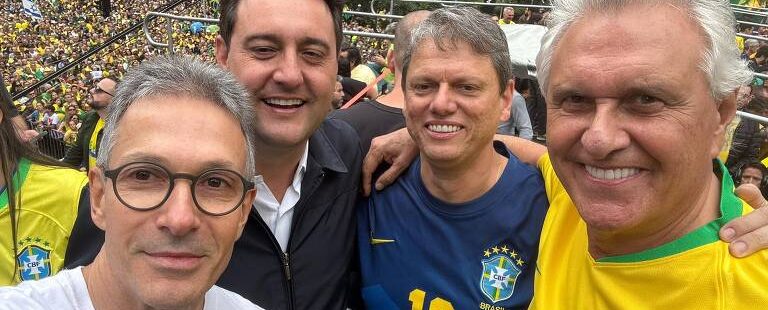 Pré-candidatos da direita assumem pauta da anistia geral. Governador Tarcísio de Freitas tenta reduzir pressão para ser indicado por Bolsonaro