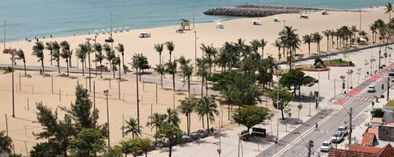 Comércio do Trecho 1 da Avenida Beira-Mar passa a funcionar em dois turnos a partir da próxima segunda-feira. Espaço passará por manutenção