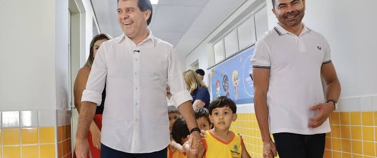 Prefeitura de Fortaleza entrega segundo Centro de Educação Infantil no Conjunto Ceará. É o quarto da Gestão Evandro