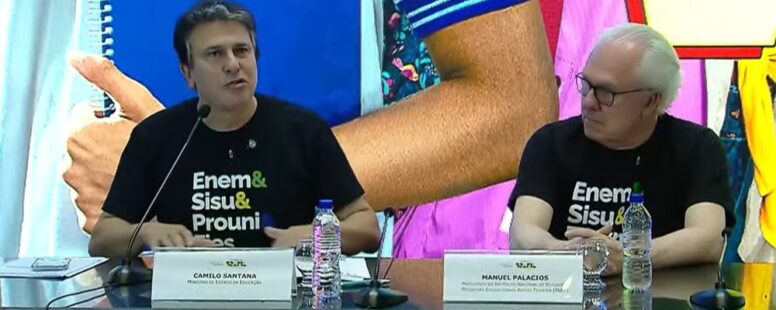 Camilo Santana avalia que Enem 2026 vai servir para avaliar qualidade do ensino médio e pode ser aplicado em outros países do Mercosul