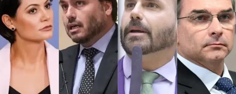 PL nacional convoca reunião de emergência depois que Michelle Bolsonaro barrou apoio a Ciro Gomes no Ceará. Filhos do ex-presidente condenaram fala da ex-primeira dama