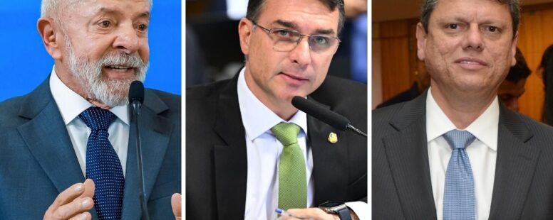Pesquisa Atlas/Intel mostra liderança de Lula em todos os cenários, mas revela crescimento de Flávio Bolsonaro como nome da extrema-direita