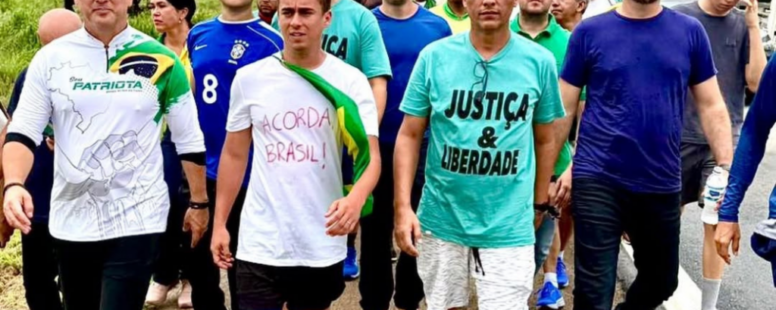 A pedido da PGR, Alexandre de Moraes proíbe caminhada promovida por Nikolas Ferreira em Brasília. Acampamentos nas imediações da Papudinha também foram retirados