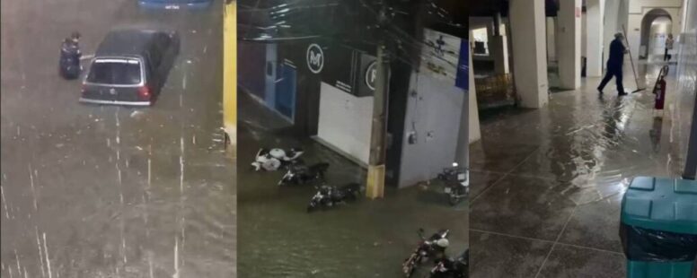 Chuvas intensas atingem municípios do interior do Ceará. Canindé sofre transtornos com temporal e Itapipoca tem quinta maior precipitação da história do Estado