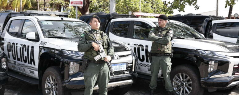 Governo do Estado entrega novas viaturas com blindagem e paga R$ 102 milhões de reais em gratificações a agentes da segurança pública