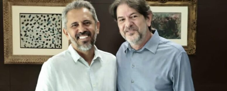 Elmano de Freitas e Cid Gomes almoçam no Palácio da Abolição e traçam estratégias para formação da chapa governista