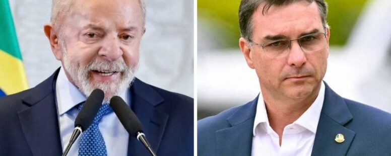 Em nova pesquisa Quaest, Lula aparece com vantagem no 1° turno mas empatado com Flávio Bolsonaro no 2° em 41%