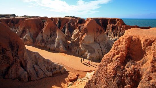 Rota das Falésias ganha visibilidade no Exterior com participação em feiras internacionais. Litoral Leste do Ceará amplia conexões com operadores do turismo