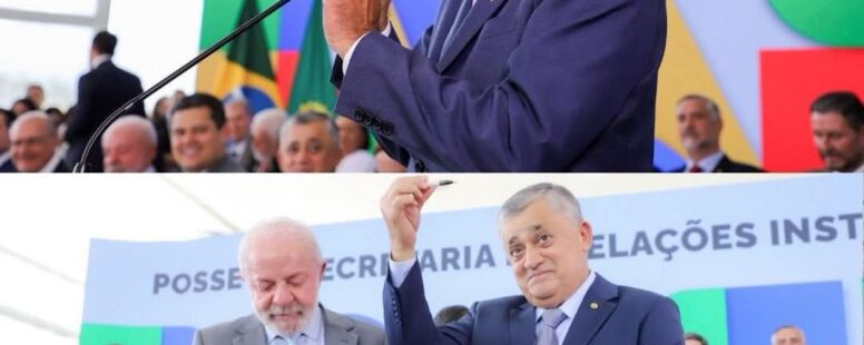 Governador Elmano de Freitas e parlamentares cearenses prestigiam posse de José Guimarães na Secretaria das Relações Institucionais em Brasília