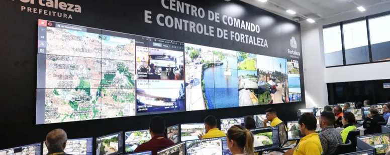 Governador Elmano de Freitas e prefeito Evandro Leitão entregam novo Centro Integrado de Videomonitoramento de Fortaleza nesta terça-feira