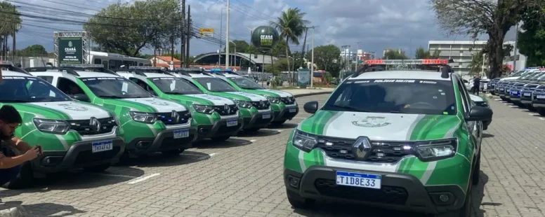 Com nova entrega nesta segunda-feira, Governo do Ceará contempla mais de 1.300 novas viaturas para as forças de segurança desde 2023