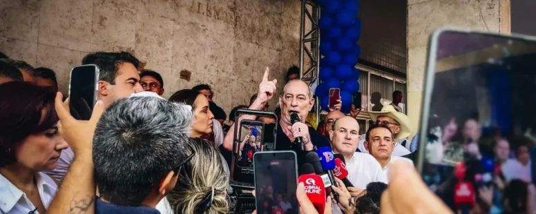 Ciro Gomes lança pré-candidatura em Sobral e diz que será seu último mandato caso seja eleito