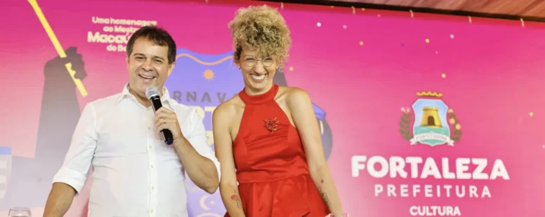 Prefeito Evandro Leitão e secretária Helena Barbosa divulgam programação do São João de Fortaleza 2026 nesta terça-feira