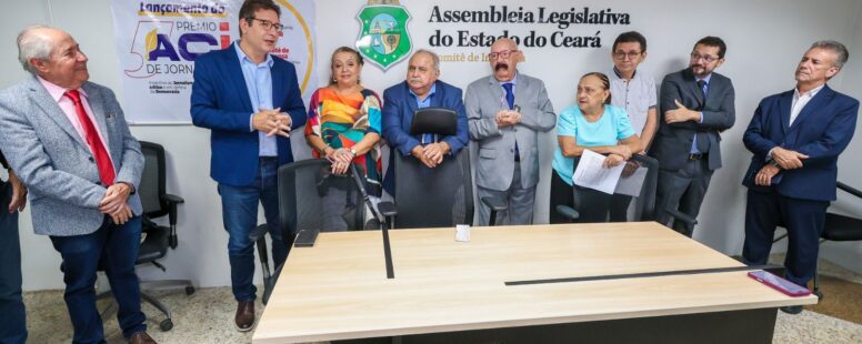 Prêmio ACI de Jornalismo é lançado na Alece com foco na defesa da democracia e dos direitos humanos