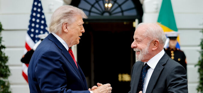 Lula é recebido por Trump na Casa Branca, discute assuntos importantes para relação Brasil/EUA e diplomacia sai fortalecida