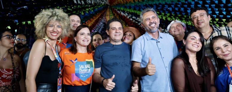 Silvânia e Berg, Luiz Fidelis, Filho do Piseiro e Daniella Campelo movimentaram primeira noite do São João de Fortaleza 2026