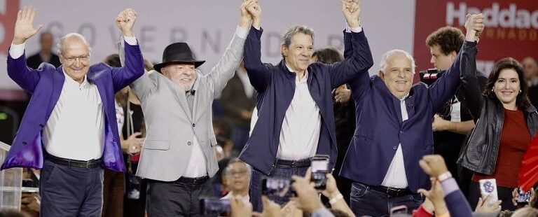 Em convenção no interior, PT oficializa Fernando Haddad ao Governo de São Paulo com forte apelo de Lula à soberania nacional
