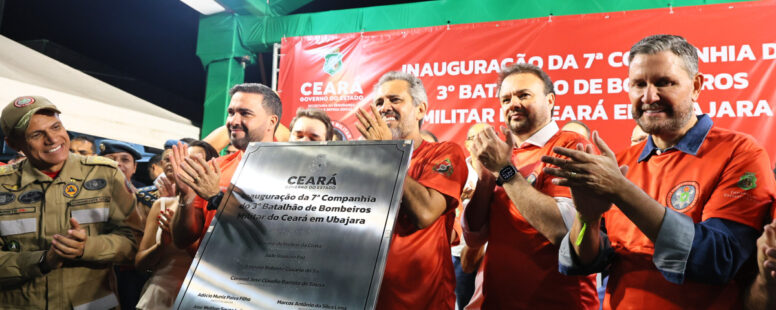 Governo do Ceará inaugura quartel do Corpo de Bombeiros na Ibiapaba, autoriza obras do corredor gastronômico de Ubajara e entrega núcleo da Pefoce em Tianguá