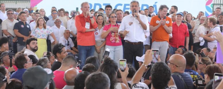 PDT do Ceará oficializa apoio à reeleição de Elmano de Freitas em convenção com Cid Gomes. Governador ainda reuniu secretariado neste sábado