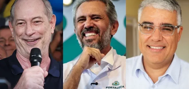 Em pesquisa Quaest, Ciro Gomes se mantém à frente de Elmano de Freitas na corrida ao Governo do Ceará. Cid Gomes e Capitão Wagner lideram para o Senado