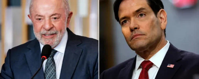 Lula desafia secretário de Estado dos EUA, Marco Rubio, a fazer campanha para Flávio Bolsonaro no Brasil em meio a embate sobre tarifas