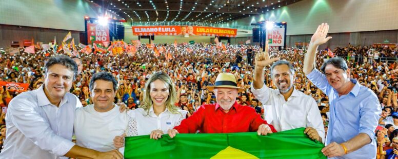 Em convenção de peso político com Lula, PT oficializa Elmano de Freitas e Gabriella Aguiar para o Governo do Ceará