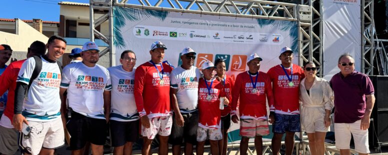 Jangadas Menino Jesus e São Jorge vencem Regata da Caponga 2026 em Cascavel