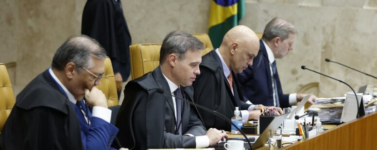 Sessão do STF nesta terça-feira decide se abre investigação contra Alexandre de Moraes. Ministro nega favorecimento a Vorcaro e classifica as acusações de “farsa” e “vingança”