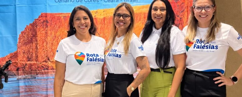 Rota das Falésias promove destinos do Litoral Cearense para agentes de viagens em Teresina