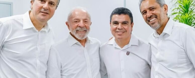 Reta final nas ruas: Lula desembarca em Fortaleza para grande caminhada no Centro ao lado de Elmano de Freitas nesta terça-feira