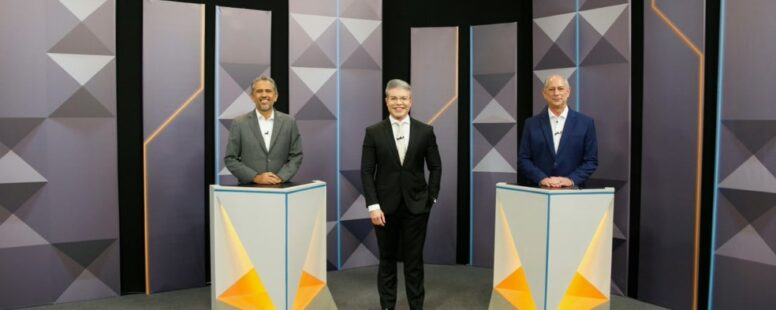 Segurança pública, propostas econômicas e intenso embate político marcam último debate entre Elmano de Freitas e Ciro Gomes na TV Verdes Mares