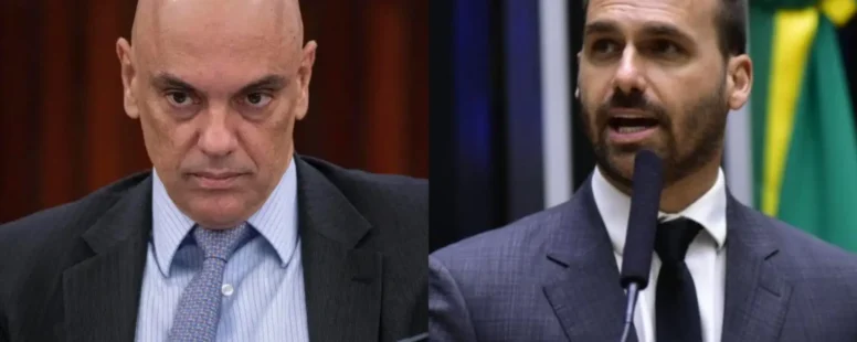 Ministro Alexandre de Moraes determina prisão e cancelamento de passaportes do ex-deputado Eduardo Bolsonaro, que continua nos EUA