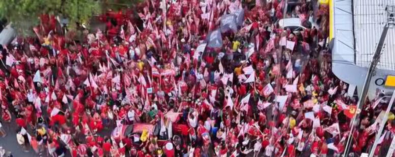 Conjunto Ceará vira palco de disputa presidencial em Fortaleza com atos comandados por Evandro Leitão e André Fernandes